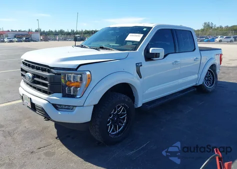 2022 Ford F-150 Lariat z USA, uszkodzony, nr VIN 1FTFW1E88NFB96657